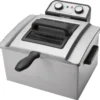 ProfiCook PC-FR 1038 Doppelfritteuse Mit 2 Kleinen Und Einem Großen Frittierkorb, 5 Liter Kapazität, Edelstahlgehäuse, 3000 Watt -Kaufland Verkäufe 1d1ddc9250486370ddc29b50f1228340