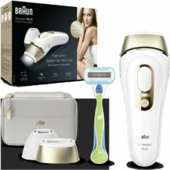 Braun Silk-expert Pro Silk Expert Pro 5 PL5154, Gold, Weiß, Lichtimpulstechnologie (IPL), Vereinigtes Königreich, AC, 100 - 240 V, 1,27 Kg