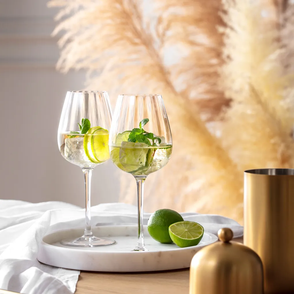 Villeroy & Boch Rose Garden Weißweinkelch, Set 4tlg. Klar 1137258120 6 Villeroy & Boch Rose Garden Weißweinkelch, Set 4tlg. Klar 1137258120 – Bild 4