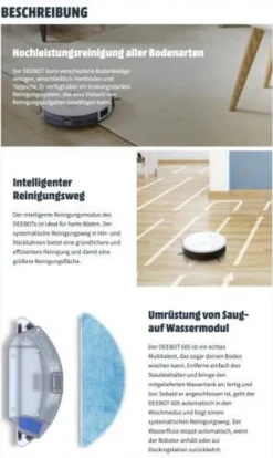 Ecovacs Deebot 605 Robotersauger Weiß 31 Ecovacs Deebot 605 Robotersauger Weiß -Kaufland Verkäufe 1dfcc3066038ca364037155fc29f9e93