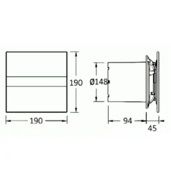 E-150 G Axial-Badlüfter, 21W, Rohrleitung 150 Mm, Weiß 9 E-150 G Axial-Badlüfter, 21W, Rohrleitung 150 Mm, Weiß -Kaufland Verkäufe 1e1c891b4dd6a1465377654d01c5a439