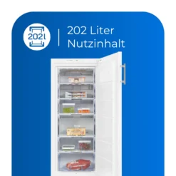 Exquisit Gefrierschrank GS22-H-280E Weiss | Standgerät | 202 L Volumen | Weiß -Kaufland Verkäufe 1e2dd2fb704f32e8f1e008e4247f0087