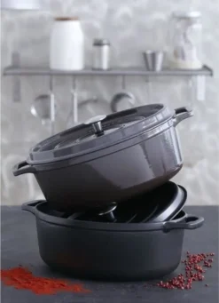 Invicta Schmortopf Oval ? 35 Cm ? Schwarz ? Gusseisen Emailliert ? Für 7 Invicta Schmortopf Oval ? 35 Cm ? Schwarz ? Gusseisen Emailliert ? Für -Kaufland Verkäufe 1e31cab24117d2a631b085452193ced5