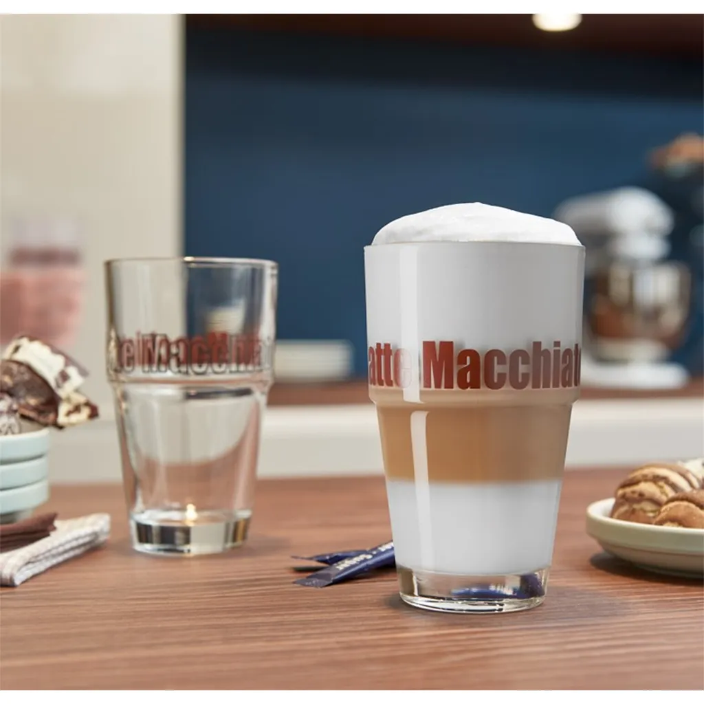 LEONARDO 043399 'Solo' Leonardo 043399 Latte Macchiato Becher 'Solo' 400ml, Glas, H 14cm, Transparent (6er Pack) 4 LEONARDO 043399 'Solo' Leonardo 043399 Latte Macchiato Becher 'Solo' 400ml, Glas, H 14cm, Transparent (6er Pack) – Bild 2
