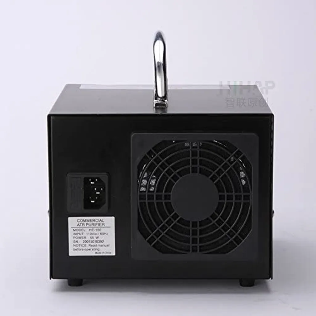 Ozongenerator Geruchskiller 3500mg/h Ozon Generator Luftreiniger Ozongerät Kommerzieller Für Zimmer, Rauch, Autos, Eigenartiger Geruch ,Schwarz 4 Ozongenerator Geruchskiller 3500mg/h Ozon Generator Luftreiniger Ozongerät Kommerzieller Für Zimmer, Rauch, Autos, Eigenartiger Geruch ,Schwarz – Bild 2