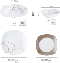 VEWEET Tafelservice 'Nikita' Aus Porzellan, 24 Teilig Geschirrset Beinhatlet Müslischalen, Dessertteller, Speiseteller Und Suppenteller, Geschirrservice Für 6 Personen 11 VEWEET Tafelservice 'Nikita' Aus Porzellan, 24 Teilig Geschirrset Beinhatlet Müslischalen, Dessertteller, Speiseteller Und Suppenteller, Geschirrservice Für 6 Personen -Kaufland Verkäufe 1ea77d99bbc2f1c434e55b16920565f7