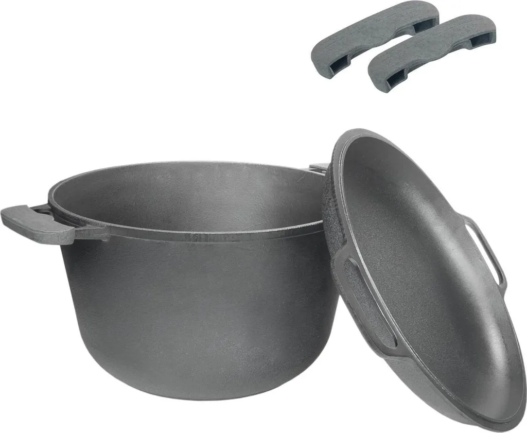 Gusseisen Topf 4L Gusseiserner Topf Ø 22cm Kochtopf Aus Gusseisen Mit Deckel-Bratpfanne 3 Gusseisen Topf 4L Gusseiserner Topf Ø 22cm Kochtopf Aus Gusseisen Mit Deckel-Bratpfanne