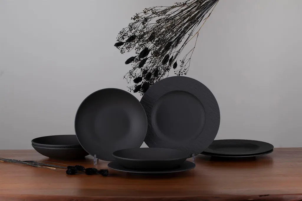 Villeroy & Boch Manufacture Rock Tafelservice Für 4 Personen 8-teilig 3 Villeroy & Boch Manufacture Rock Tafelservice Für 4 Personen 8-teilig