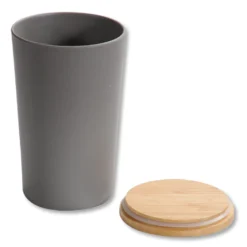KESPER Vorratsdose, Kunststoff Mit Bambusdeckel, Grau, Ø 11,5 Cm, Höhe: 18,7 Cm, 32601 -Kaufland Verkäufe 1f6c7a80188c115e13f3314fd0a162ac