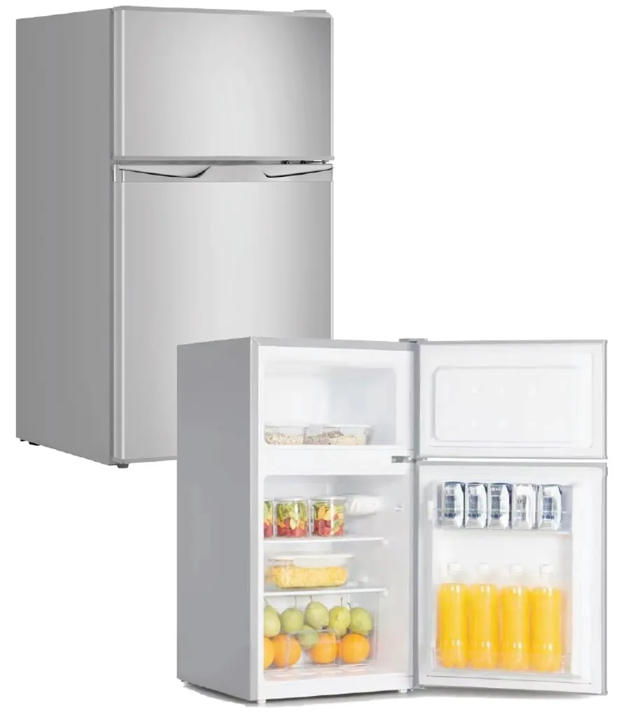 PKM Kühl-Gefrierkombination Kühlschrank GK88 IX Inox Design 85cm 84L 7 PKM Kühl-Gefrierkombination Kühlschrank GK88 IX Inox Design 85cm 84L – Bild 5