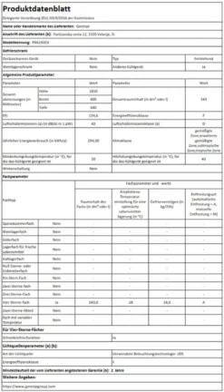 Gorenje FN 6192 CX Gefrierschränke - Edelstahl -Kaufland Verkäufe 1fb8a3e8ef2ec04aba726fb11498df4a