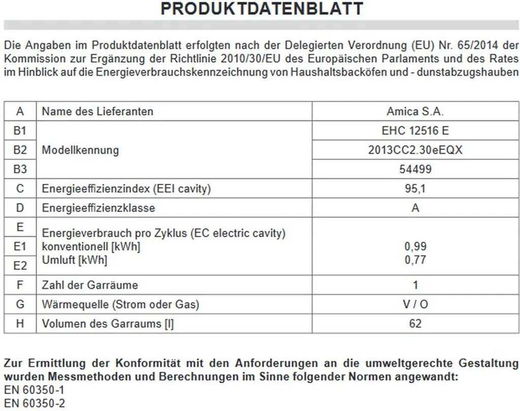 Amica - Set EHC 12516 E, 159755 9 Amica - Set EHC 12516 E, 159755 – Bild 7