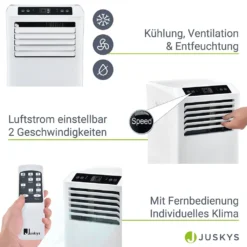 Juskys Lokale Klimaanlage MK950W2 Mit Fernbedienung & Timer - 9000 BTU – 3in1 Klimagerät Zur Kühlung, Ventilation, Entfeuchtung - Energieklasse A 24 Juskys Lokale Klimaanlage MK950W2 Mit Fernbedienung & Timer - 9000 BTU – 3in1 Klimagerät Zur Kühlung, Ventilation, Entfeuchtung - Energieklasse A -Kaufland Verkäufe 2076e2bc561904d2e69257977f7bf790