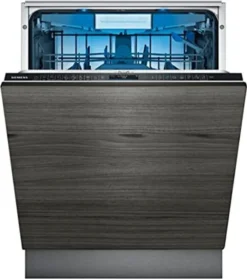 Siemens SN87YX03CE IQ700 Smarter Geschirrspüler Vollintegriert, 60 Cm Breit, Besteckschublade, GlassZone Schonende Reinigung Ihrer Gläser, VarioSpeed Plus On Demand Der Spül-Turbo, EmotionLight