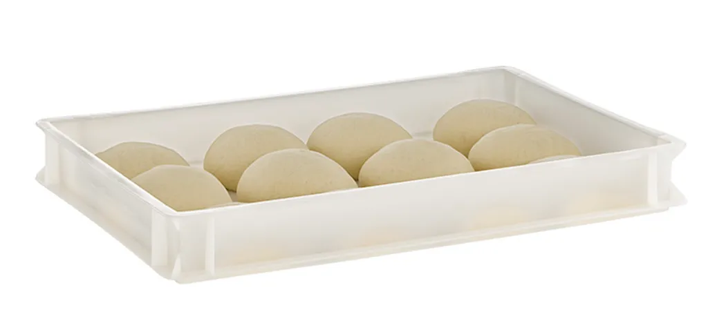 APS Teigbehälter - Pizzaballenbox, Stapelbar, Fassungsvermögen 14 Liter, Innenmaß 56,5 X 36,5 Cm, Zum Professionellen Frischhalten Und Gären Von Teigballen 7 APS Teigbehälter - Pizzaballenbox, Stapelbar, Fassungsvermögen 14 Liter, Innenmaß 56,5 X 36,5 Cm, Zum Professionellen Frischhalten Und Gären Von Teigballen – Bild 5