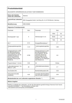 Siemens SR 61 IX 05 KE EB-Geschirrspüler45cm Vollintegr. 9.5L 48dB 5Prg DuoP. Siemens 24 Siemens SR 61 IX 05 KE EB-Geschirrspüler45cm Vollintegr. 9.5L 48dB 5Prg DuoP. Siemens -Kaufland Verkäufe 21f867789c04eddb0a49962295b6b1e0