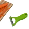 Sparschäler Für Obst Und Gemüse | Gemüseschäler Farbe - Grün | Obstschäler Mit Edelstahl Klinge | Universalschäler - Kartoffelschäler 13,4cm X 6,8cm -Kaufland Verkäufe 2272ca2adb2407d3bda4ea8b7afc30ca