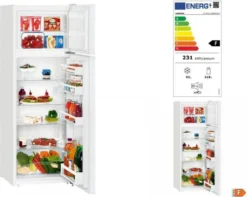 Liebherr CT 2931, 271 L, SN-T, 37 DB, 4 Kg/24h, F, Weiß