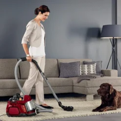 AEG Bodenstaubsauger LX7-2-CR-A Beutellos 650 Watt 72 DB Allergy Plus Filter Rot -Kaufland Verkäufe 227a53a8c38d0824cd0e67da1ecf2c47