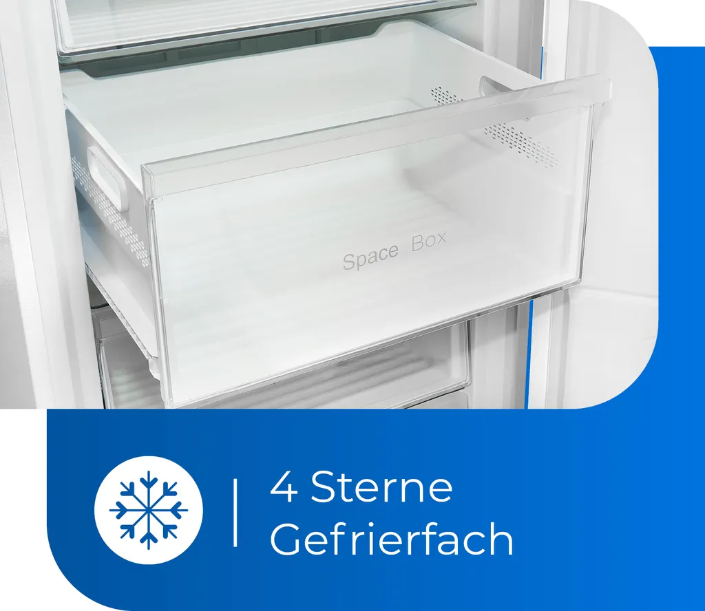 Exquisit Gefrierschrank GS380-NF-H-050E Inoxlook | 380 L Nutzinhalt | Edelstahloptik 7 Exquisit Gefrierschrank GS380-NF-H-050E Inoxlook | 380 L Nutzinhalt | Edelstahloptik – Bild 5