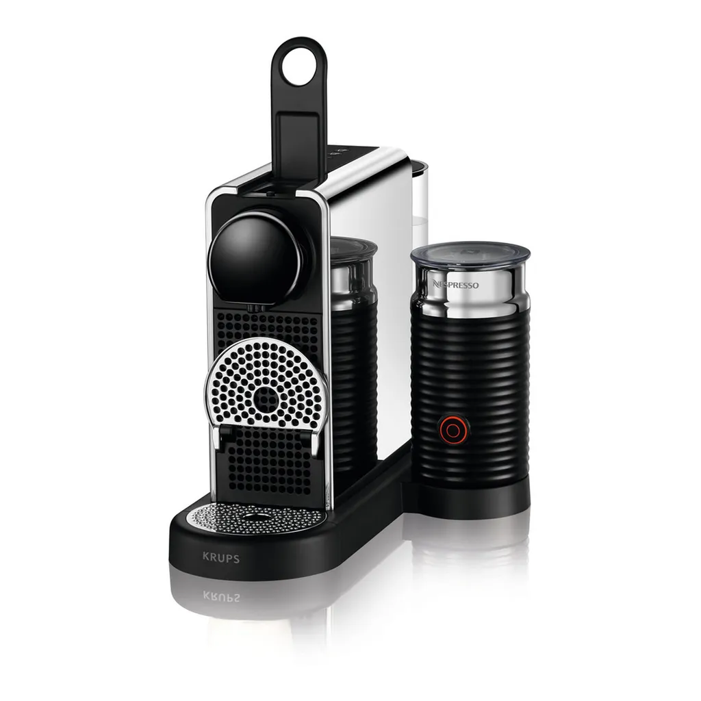 Krups NES CITIZ PLATINUM & MILK XN630, Pad-Kaffeemaschine, 1 L, Kaffeekapsel, 1260 W, Edelstahl 6 Krups NES CITIZ PLATINUM & MILK XN630, Pad-Kaffeemaschine, 1 L, Kaffeekapsel, 1260 W, Edelstahl – Bild 4