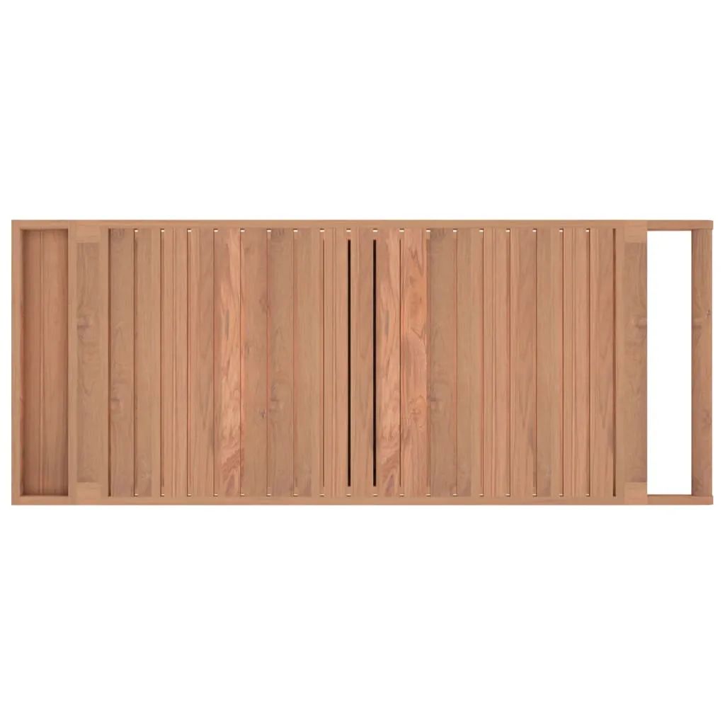 VidaXL Barwagen 120x50x90 Cm Massivholz Teak 9 VidaXL Barwagen 120x50x90 Cm Massivholz Teak – Bild 7