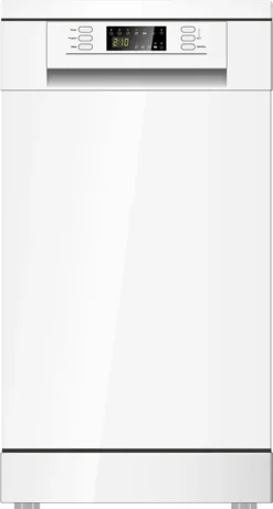 PKM Geschirrspüler Spülmaschine Spüler DW9 7 Freistehend Weiß 9 Gedecke 45 Cm