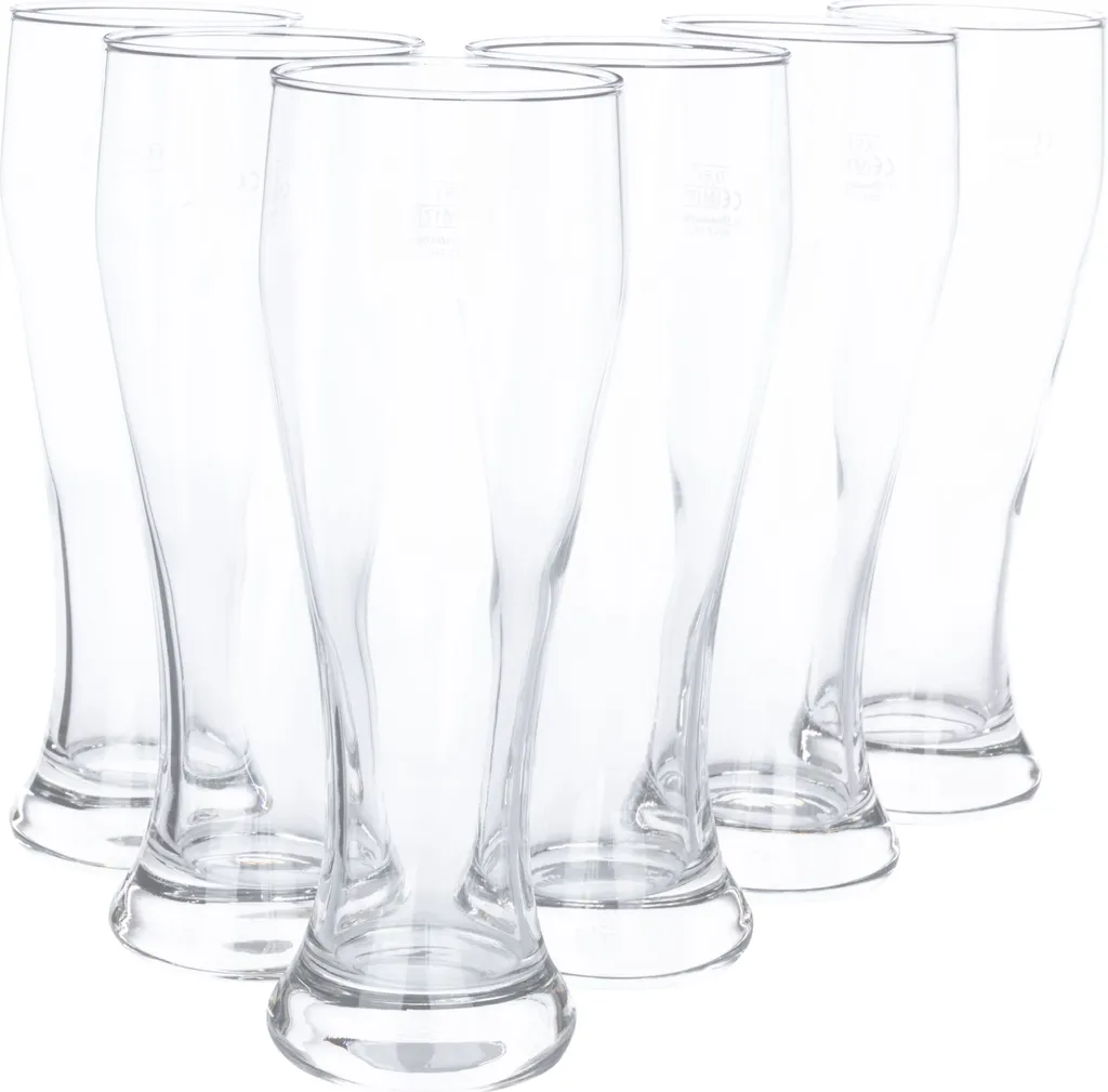 6er Set Bavaria Weizenbiergläser 0,5 Liter Geeicht Weißbiergläser Biergläser Weizengläser Glas 5 6er Set Bavaria Weizenbiergläser 0,5 Liter Geeicht Weißbiergläser Biergläser Weizengläser Glas – Bild 3