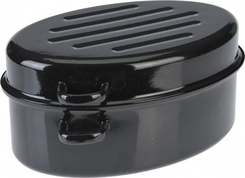 Testrut Emaille Gansbräter Für Alle Herdarten, 42 Cm Massive Qualität, Antihaft, Klassische Optik 4 Testrut Emaille Gansbräter Für Alle Herdarten, 42 Cm Massive Qualität, Antihaft, Klassische Optik – Bild 2