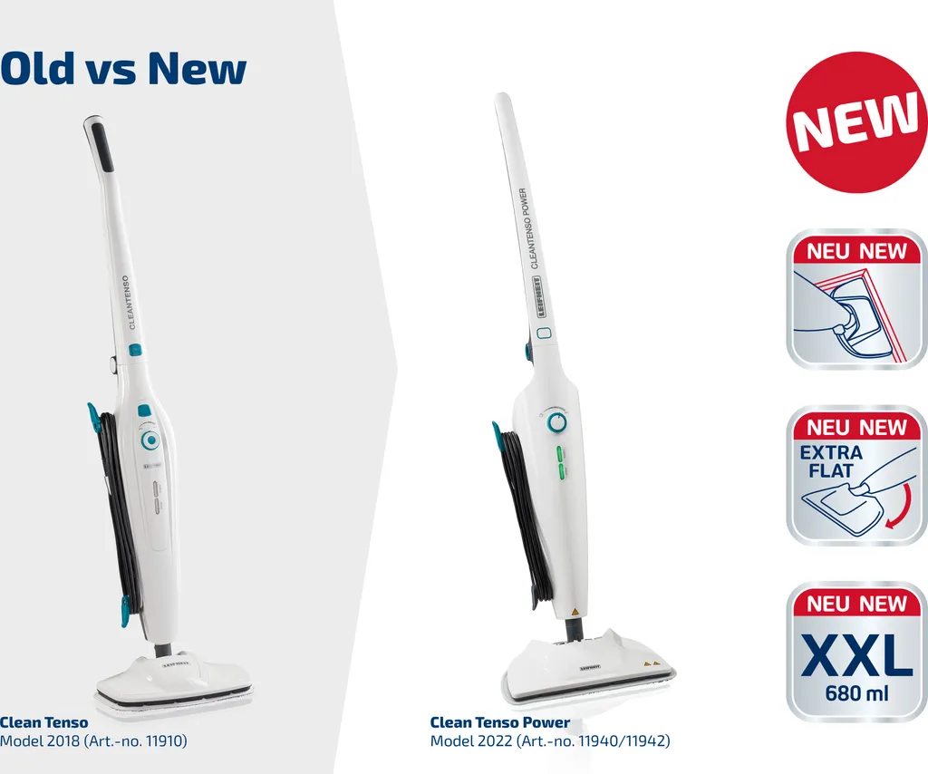 Leifheit Dampfreiniger CleanTenso Power 10 Leifheit Dampfreiniger CleanTenso Power – Bild 8