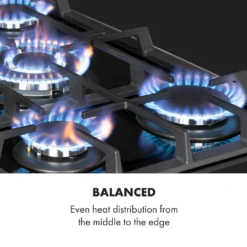 Klarstein Alchemist 5 Zonen Gaskochfeld , 5-flammig , Autark , 68 Cm , Einbau , Aluminium-Brenner , Stark-Brenner , Erdgas/Butangas , Edelstahl , Automatische Abschaltung , Topfträger Aus Gusseisen , Glaskeramik , Inkl. Schlauch Und Druckminderer , Schwarz 13 Klarstein Alchemist 5 Zonen Gaskochfeld , 5-flammig , Autark , 68 Cm , Einbau , Aluminium-Brenner , Stark-Brenner , Erdgas/Butangas , Edelstahl , Automatische Abschaltung , Topfträger Aus Gusseisen , Glaskeramik , Inkl. Schlauch Und Druckminderer , Schwarz -Kaufland Verkäufe 25e35072efbca30cd5ac8a0ebcc3fde9