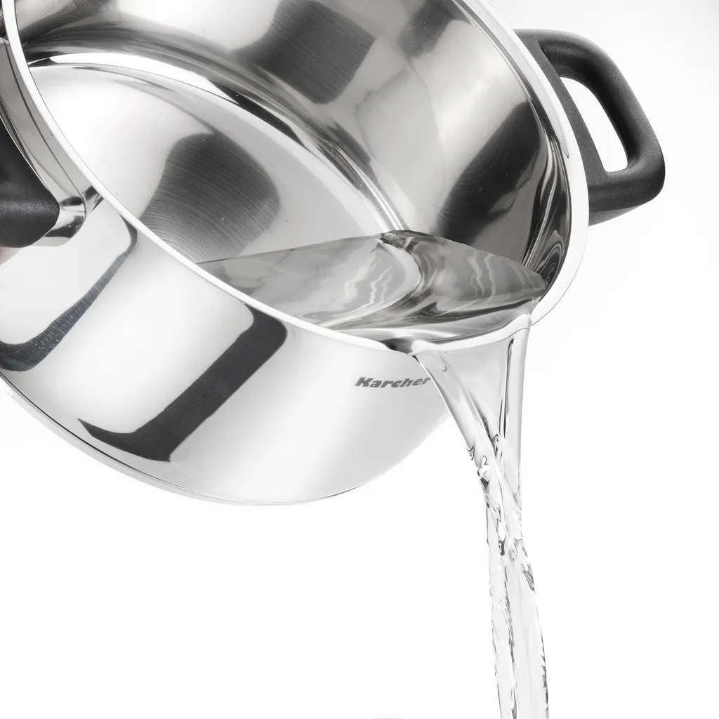 Karcher Kochtopfset MIA 5-teilig, Edelstahl 4 Karcher Kochtopfset MIA 5-teilig, Edelstahl – Bild 2