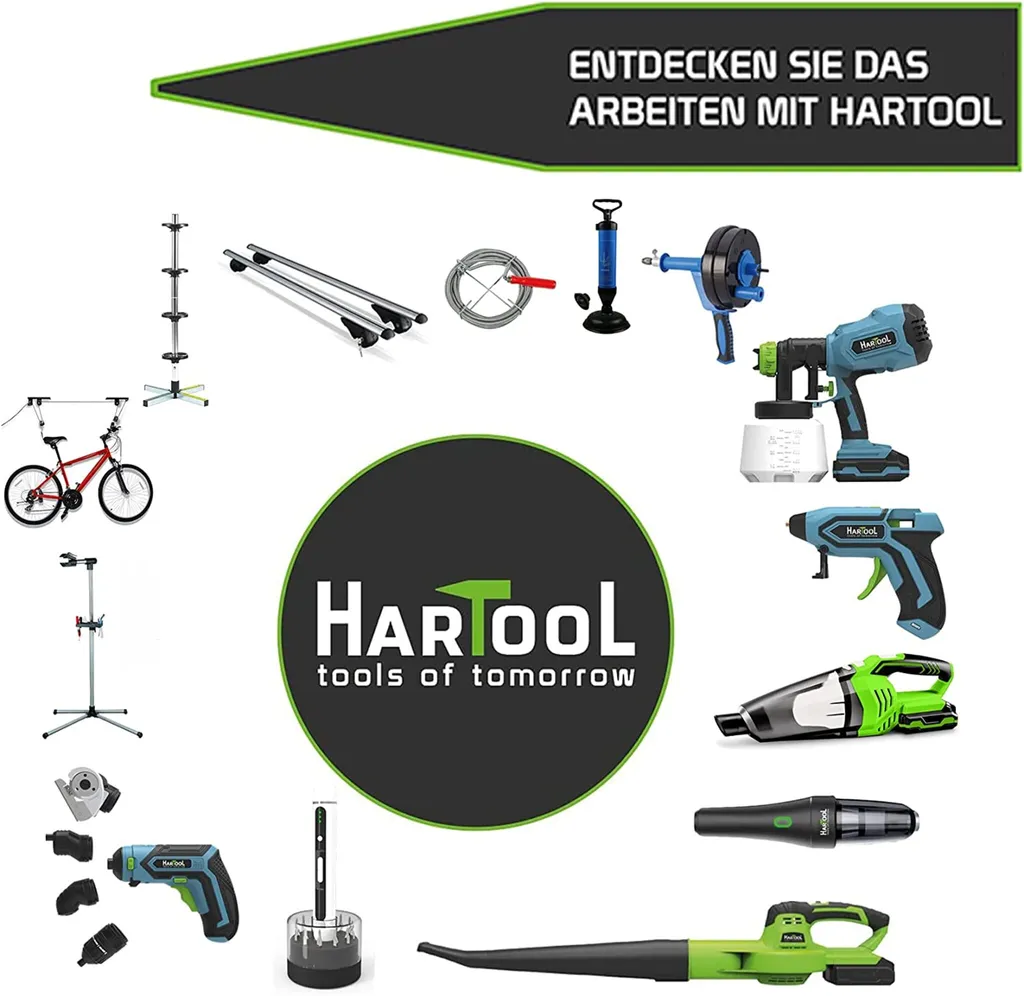 HARTOOL Akku Handstaubsauger Beutellos 3 In 1 Handstaubsauger - Luftpumpe - Vakuumpumpe 10 HARTOOL Akku Handstaubsauger Beutellos 3 In 1 Handstaubsauger - Luftpumpe - Vakuumpumpe – Bild 8