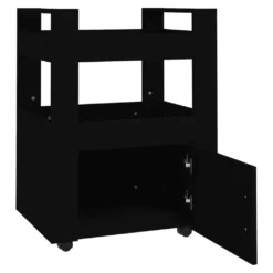VidaXL Küchenwagen Schwarz 60x45x80 Cm Holzwerkstoff -Kaufland Verkäufe 2660734f45867c31859a134ab9454bc6