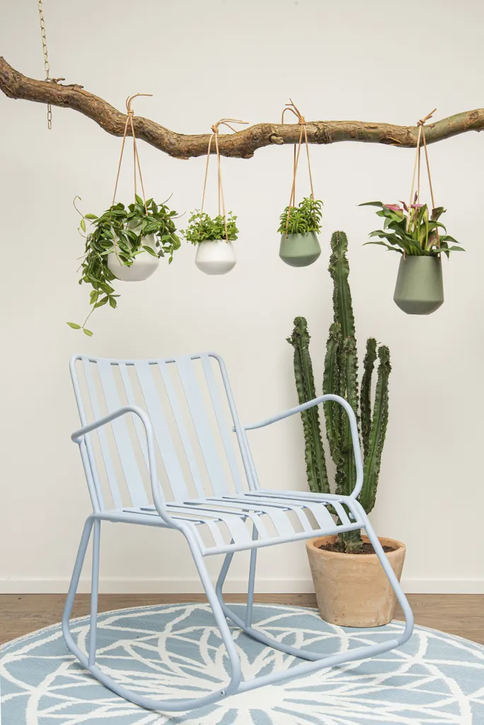 PRESENT TIME Hängetopf Skittle15 X 13,5 Cm Keramik Grün 7 PRESENT TIME Hängetopf Skittle15 X 13,5 Cm Keramik Grün – Bild 5