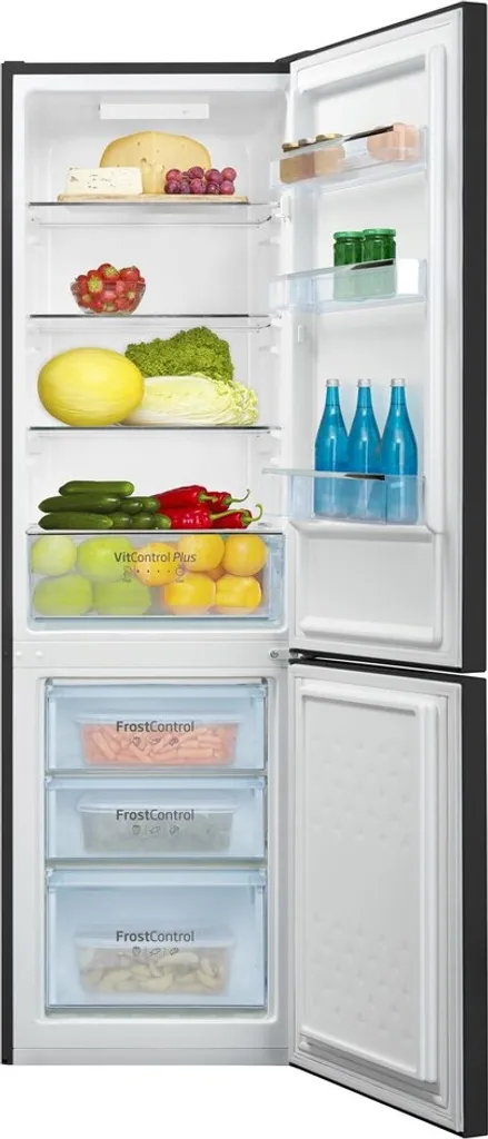 Amica - KGCL 387 150 S - Kühl-Gefrierkombination - Schwarze Edelstahloptik 8 Amica - KGCL 387 150 S - Kühl-Gefrierkombination - Schwarze Edelstahloptik – Bild 6