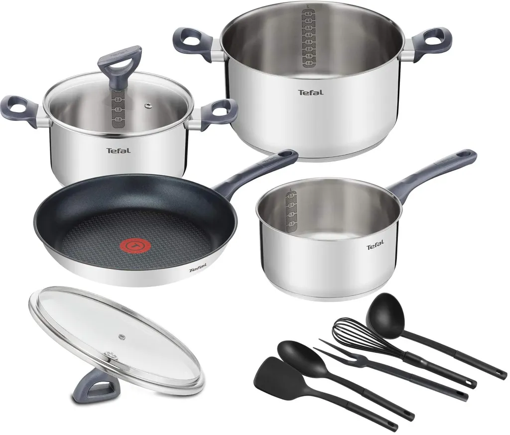 Tefal G713SB Daily Cook Set - Koch-Set - Schwarz/silber 3 Tefal G713SB Daily Cook Set - Koch-Set - Schwarz/silber