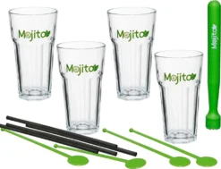 Secret De Gourmet Mojito Gläser Set Aus Glas Transparent 15cm X 8cm -Kaufland Verkäufe 27e5ddfe21f8c580cd03ff285f8fbb51