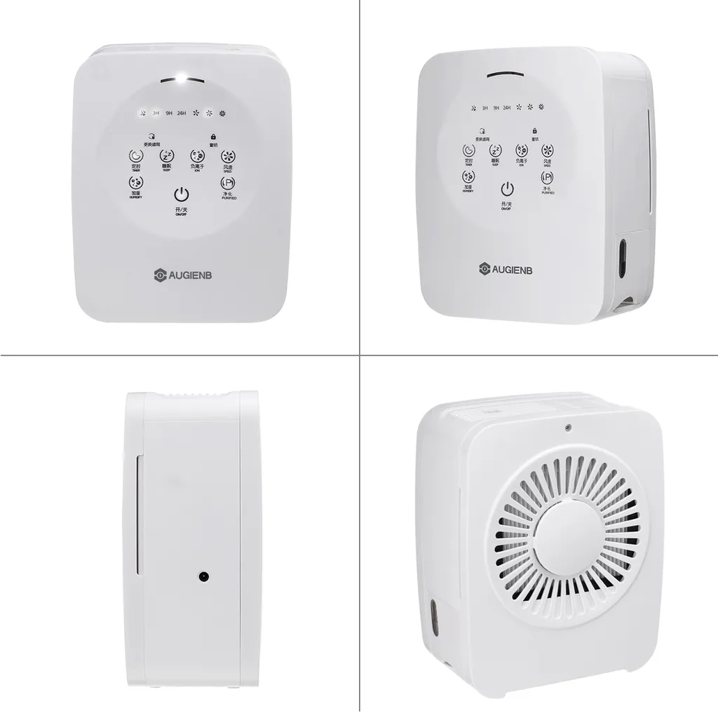 AUGIENB Luftreiniger Luftbefeuchter Allergie HEPA-Kombifilter Rauch Air Purifier 10 AUGIENB Luftreiniger Luftbefeuchter Allergie HEPA-Kombifilter Rauch Air Purifier – Bild 8