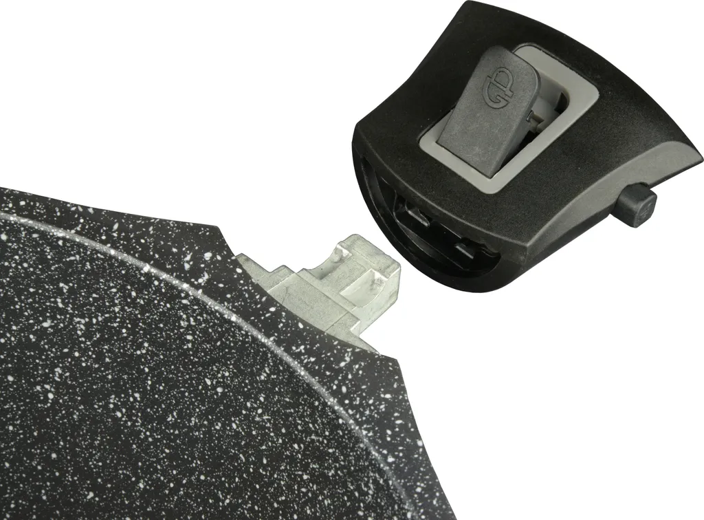 GSW Schmorpfanne Easy Click 28 Cm Mit Glasdeckel 5-tlg., 167833, Aluminium, Ca. 4,0 L 8 GSW Schmorpfanne Easy Click 28 Cm Mit Glasdeckel 5-tlg., 167833, Aluminium, Ca. 4,0 L – Bild 6