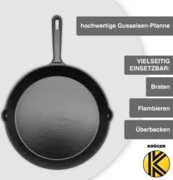 Karl Krüger 80028 Eisenguss Pfanne Toledo Ohne Deckel, 28 Cm, Schwarz 14 Karl Krüger 80028 Eisenguss Pfanne Toledo Ohne Deckel, 28 Cm, Schwarz -Kaufland Verkäufe 28a095a5b131d5a9e52c669e3921bdfe