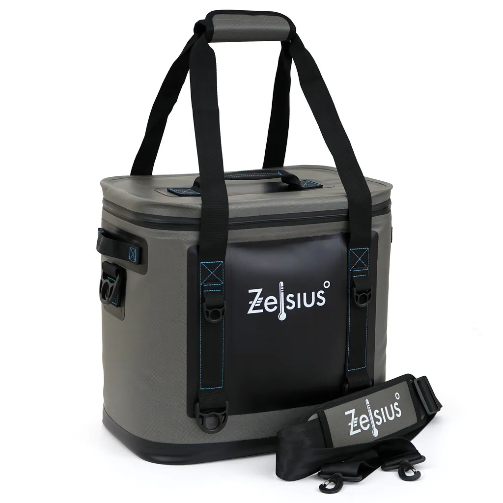 Zelsius Soft Kühltasche Grau 20 Liter | Leicht Und Wasserdicht 4 Zelsius Soft Kühltasche Grau 20 Liter | Leicht Und Wasserdicht – Bild 2