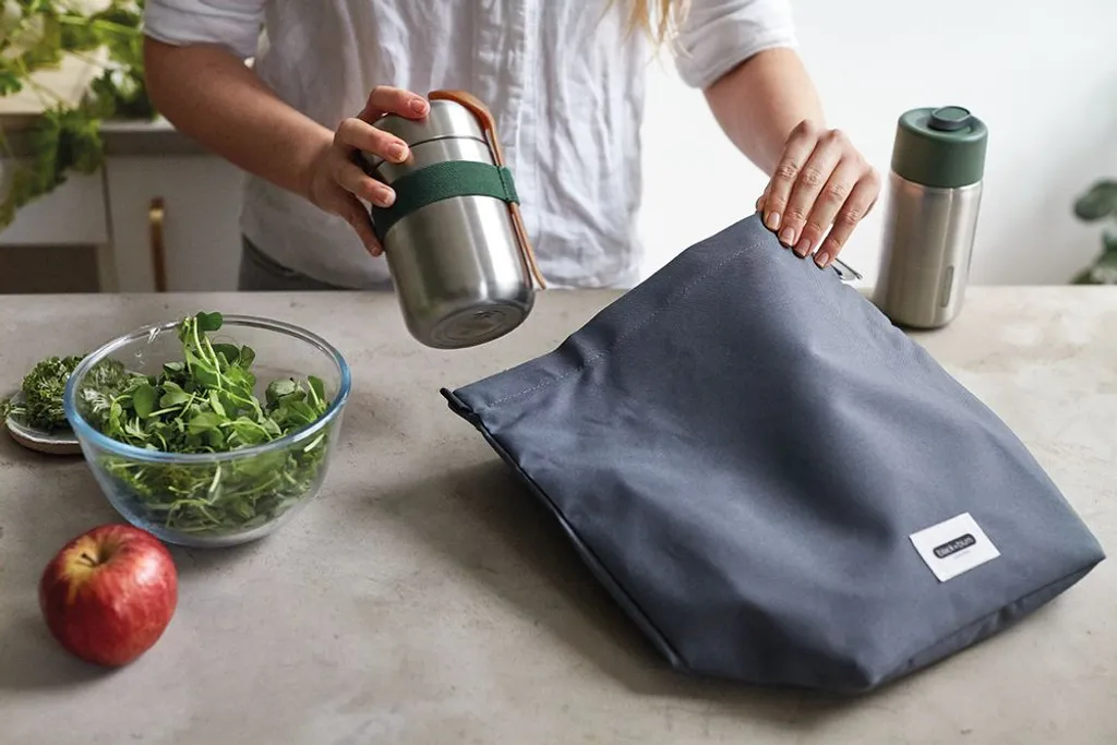 Black+Blum Black + Blum Lunch Bag Schiefer 4 Black+Blum Black + Blum Lunch Bag Schiefer – Bild 2