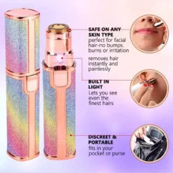 Tragbarer 2 In 1 Elektro Epilierer,Augenbrauenschneider, Weiblicher Körper,Haarentfernung, Frauen,Schmerzloser Rasierer (A) -Kaufland Verkäufe 2949f02dd5229463e7ab3a01c7b07e06