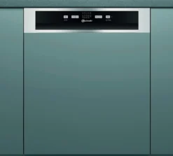 Bauknecht BRBE 2B19 X Geschirrspüler Integrierbarer Geschirrspüler / Startzeitvorwahl / 5 Standardprogramme/ Expressprogramm/ Option Halbe Beladung / Vollwasserschutz