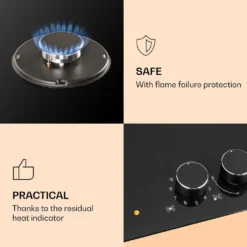 Klarstein MultiChef 5 Kombi-Gaskochfeld Gas/Glaskeramik 5 Zonen 13 Klarstein MultiChef 5 Kombi-Gaskochfeld Gas/Glaskeramik 5 Zonen -Kaufland Verkäufe 2b4170ac66befc26c3b5c818cc3fd48b