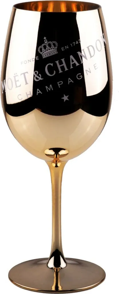 Moët & Chandon Champagnergläser Kupfer 6er Set Echtglas 4 Moët & Chandon Champagnergläser Kupfer 6er Set Echtglas – Bild 2