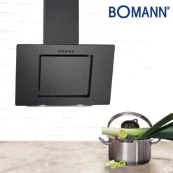 Bomann DU 7602 G Kopffreie Vertikal-Dunstabzugshaube 60cm, Glas-Front, Umluft- Oder Abluft-Betrieb & LED Beleuchtung, Mit Aluminium-Dunstfilter, Abzug 350 M3/h, Schwarz -Kaufland Verkäufe 2b8f1d4680370bf36ef995eb86cb9c9c