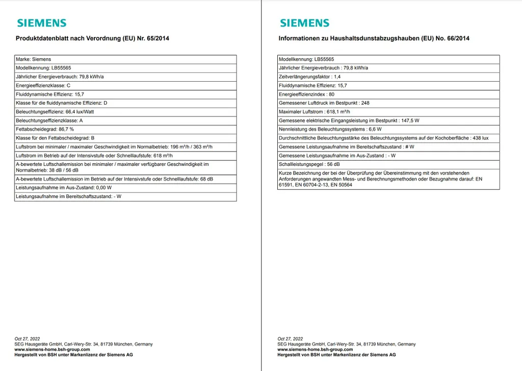 Siemens LB55565 Lüfterbausteine - Edelstahl 11 Siemens LB55565 Lüfterbausteine - Edelstahl – Bild 9