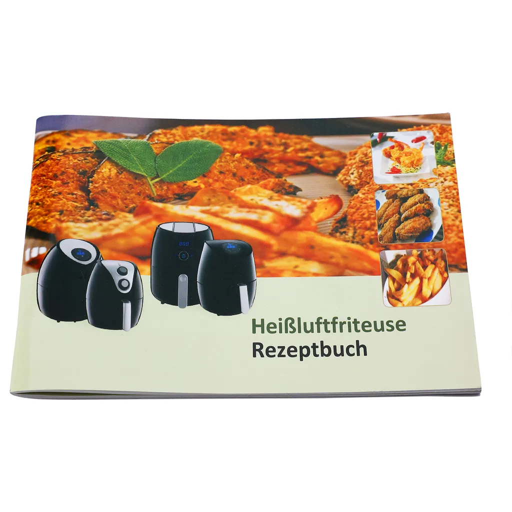Monzana Heißluftfritteuse XXL Digitales Touch-Display 6,5L LED Mit Rezeptheft 1850W Küche Fritteuse Heißluftofen Schwarz 11 Monzana Heißluftfritteuse XXL Digitales Touch-Display 6,5L LED Mit Rezeptheft 1850W Küche Fritteuse Heißluftofen Schwarz – Bild 9